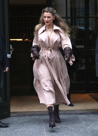 Blake Lively out and about, New York, USA - 27 Jan 2020