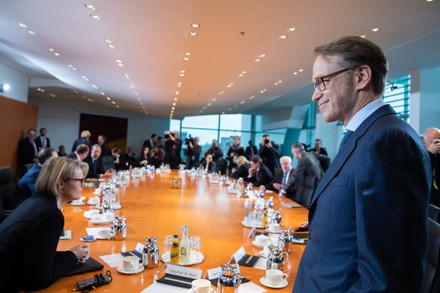 German government Cabinet meeting at the Chancellery in Berlin, Germany - 29 Jan 2020