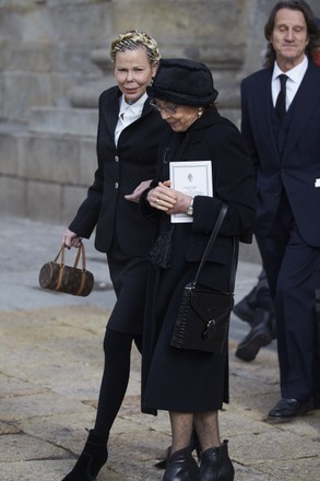 Princess Pilar de Borbon funeral, San Lorenzo, Spain - 29 Jan 2020