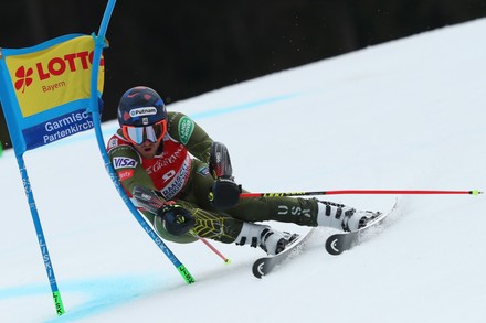 FIS World Cup Men's Downhill, Giant Slalom Skiing, Garmisch-Partenkirchen, Germany - 02 Feb 2020