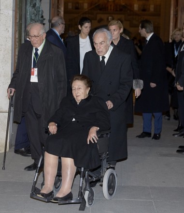 Pilar de Borbon funeral mass, Madrid, Spain - 01 Feb 2020