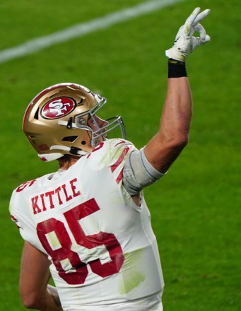 George Kittle Tight End San Francisco Editorial Stock Photo - Stock Image