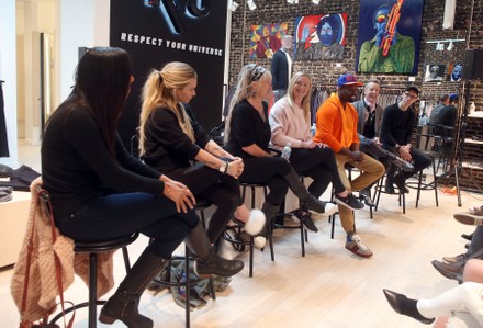 Discussing Love panel at RYU Apparel, Los Angeles, USA - 02 Feb 2020