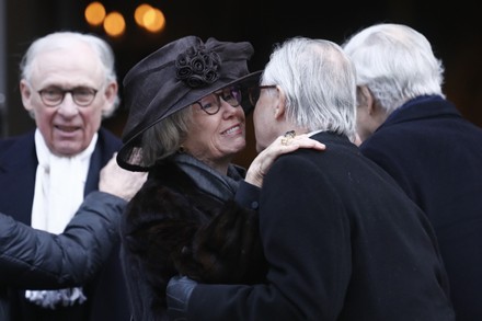 Funeral of Dagmar von Arbin, Oscars Church, Stockholm, Sweden - 04 Feb 2020