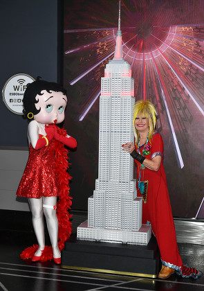 Betty Boop and Betsey Johnson illuminate the Empire State Building, New York, USA - 04 Feb 2020