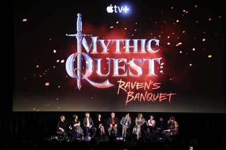 The cast and Executive Producers of Mythic Quest: Raven's Banquet attend a fan screening at the Alamo Drafthouse Cinema, Downtown Brooklyn. The series launches on Apple TV+ on February 7, New York, USA - 04 Feb 2020