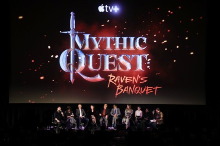 The cast and Executive Producers of Mythic Quest: Raven's Banquet attend a fan screening at the Alamo Drafthouse Cinema, Downtown Brooklyn. The series launches on Apple TV+ on February 7, New York, USA - 04 Feb 2020