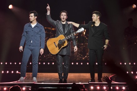 Jonas Brothers in concert at the Hydro, Glasgow, Scotland, UK - 5 Feb ...