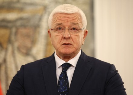 EU Commissioner Oliver Varhelyi visit to Montenegro - 07 Feb 2020
