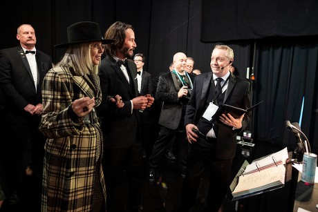 Diane Keaton Keanu Reeves Editorial Stock Photo - Stock Image