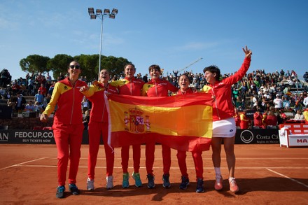 Spain v Japan, Fed Cup, Tennis, La Manga Club, Cartagena, Spain - 08 Feb 2020