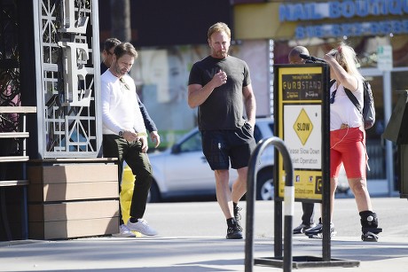 Jason Priestley, Brian Austin Green and Ian Ziering out and about, Los Angeles, USA - 07 Feb 2020