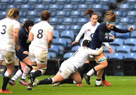 Scotland Women Vs England Women Scotlands Editorial Stock Photo - Stock