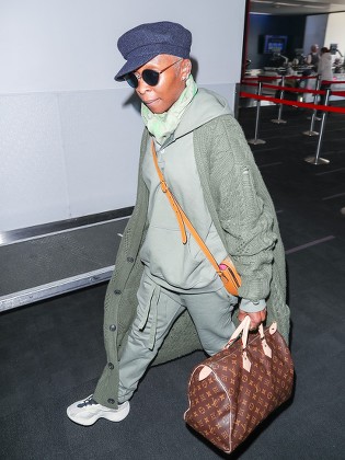 Celebrities Wearing Louis Vuitton Monogram Scarf & Beanie