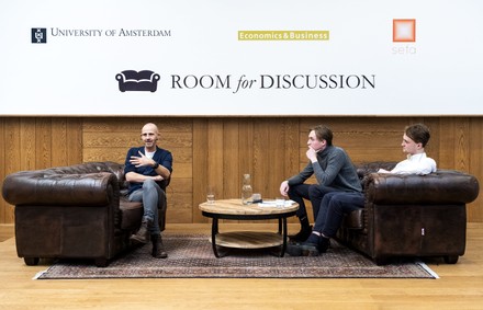 'Room for Discussion' event, University of Amsterdam, Netherlands - 07 Feb 2020