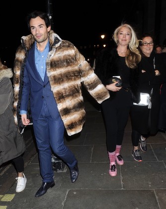 Mark Francis and Tamara Beckwith out and about, London, UK - 11 Feb 2020