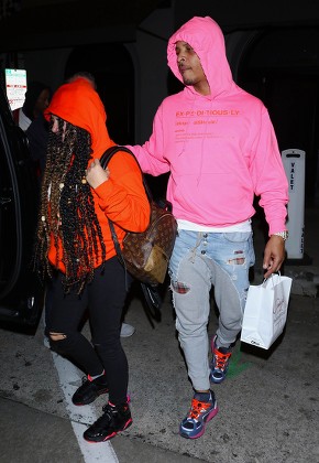 T.I. and Tameka Harris out and about, Los Angeles, USA - 11 Feb 2020