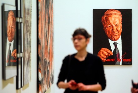 Marat Gelman donated artworks to State Tretyakov Gallery, Moscow, Russian Federation - 14 Feb 2020