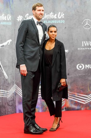 Dirk Nowitzki Wife Jessica Olsson Editorial Stock Photo - Stock Image