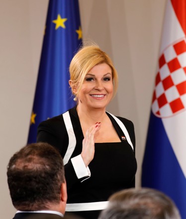 New Croatian President Zoran Milanovic swearing-in ceremony in Zagreb, Croatia - 18 Feb 2020