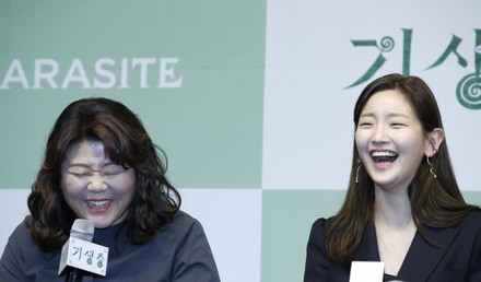Parasite press conference in Seoul, Korea - 19 Feb 2020
