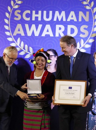 EU Schuman Award 2020, Yangon, Myanmar - 19 Feb 2020