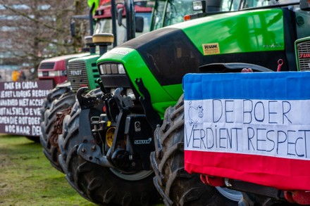 Dutch Farmers Protest, The Hague, Netherlands - 19 Feb 2020 Stock ...