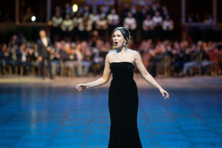 64th Vienna Opera Ball dress rehearsal, Austria - 19 Feb 2020