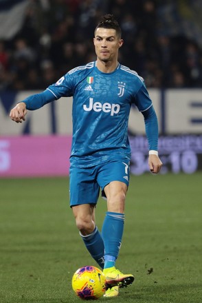 Juventus Cristiano Ronaldo Action During Italian Editorial Stock