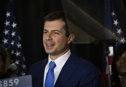 __COUNT__ Nevada Democratic Caucuses - Pete Buttigieg, Las Vegas, USA ...