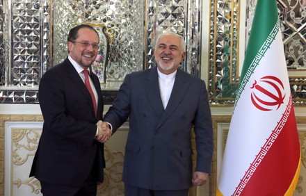Austria Foreign Minister Schallenberg in Tehran, Iran Islamic Republic Of - 23 Feb 2020