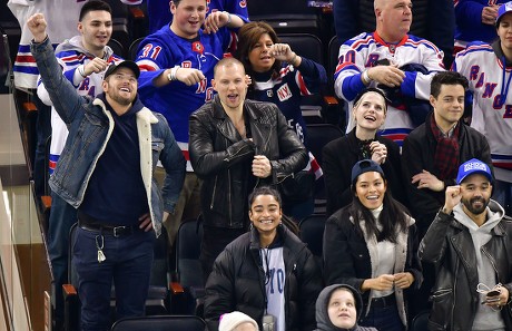 Celebrities attend San Jose Sharks v New York Rangers, NHL Ice Hockey game, Madison Square Garden, New York, USA - 22 Feb 2020