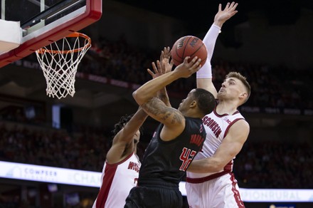 NCAA Basketball Rutgers vs Wisconsin, Madison, USA - 23 Feb 2020 Stock ...