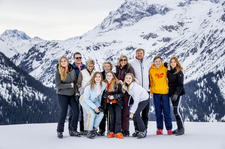 Dutch royal family winter holiday photocall, Lech, Austria - 25 Feb 2020