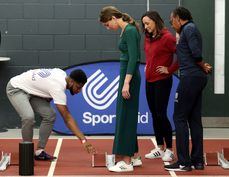 Catherine Duchess of Cambridge attends a SportsAid event, Stratford, London, UK - 26 Feb 2020