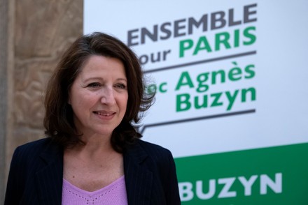 LREM candidate for Paris mayoralty Agnes Buzyn campaign rally, France - 26 Feb 2020