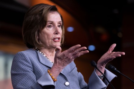 Us Speaker House Nancy Pelosi Holds Editorial Stock Photo - Stock Image ...