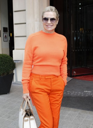 Yolanda Hadid out and about, Paris Fashion Week, France - 27 Feb 2020