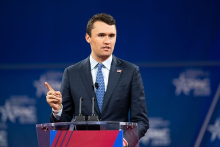 Charlie Kirk Turning Point Usa Speech Editorial Stock Photo - Stock ...