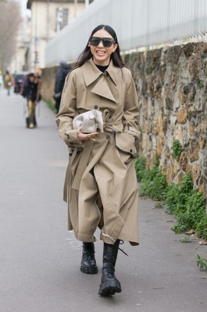 Street Style, Fall Winter 2020, Paris Fashion Week, France - 28 Feb 2020
