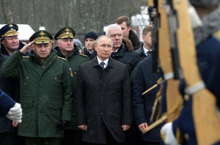 Russian President Putin in Pskov, Russian Federation - 01 Mar 2020