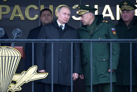 Russian President Putin in Pskov, Russian Federation - 01 Mar 2020