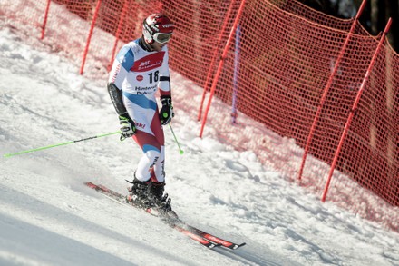 Justin Murisier Switzerland Reacts After Dropping Editorial Stock Photo ...