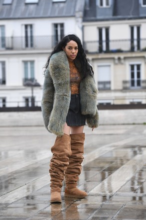 Street Style, Fall Winter 2020, Paris Fashion Week, France - 02 Mar 2020