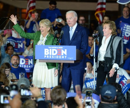 Joe Biden Presidential Election Campaigning, Los Angeles, USA - 03 Mar 2020