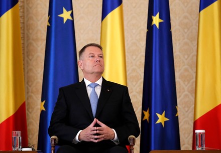 Europe Prize 2020 goes to Romania's President Klaus Iohannis, Bucharest - 04 Mar 2020