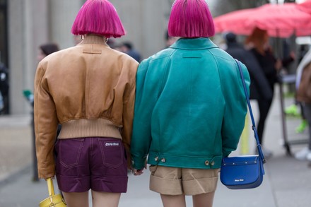 Street Style, Fall Winter 2020, Paris Fashion Week, France - 03 Mar 2020
