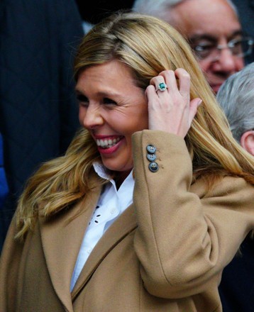 Carrie Symonds Wearing Her Engagement Ring Editorial Stock Photo Stock Image Shutterstock