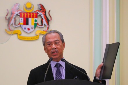 Malaysia New Prime Minister Muhyiddin Yassin Announce New Ministers in Putrajaya, Kuala Lumpur - 09 Mar 2020