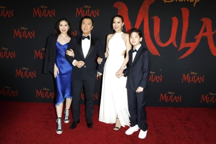 World premiere of 'Mulan' in Hollywood, USA - 09 Mar 2020